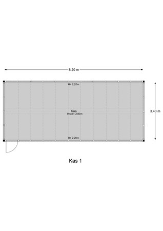 Floorplan - Westgaag 34, 3155 DG Maasland